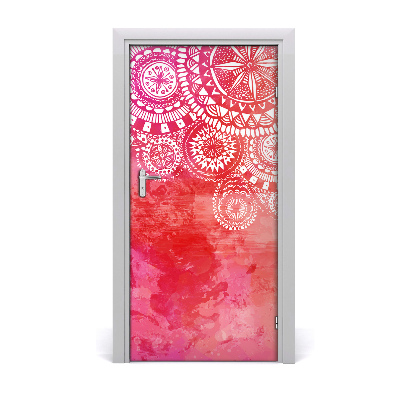 Samolepiace fototapety na dvere ornamenty