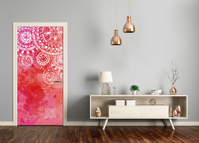 Samolepiace fototapety na dvere ornamenty