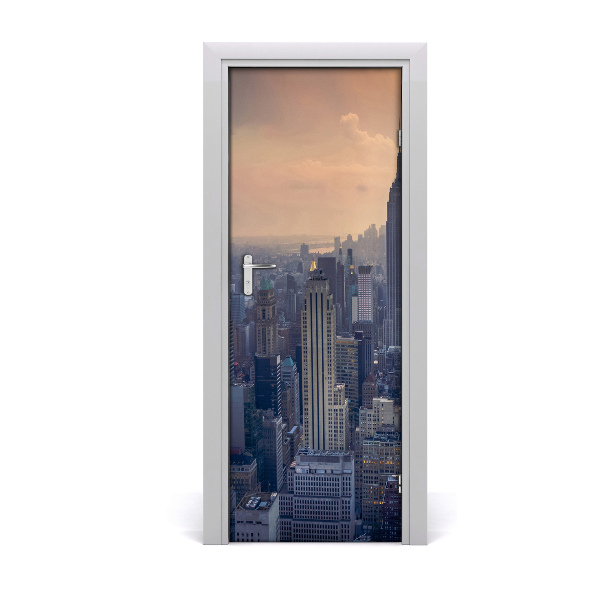 Fototapeta samolepiace dvere Manhattan New York