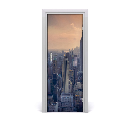 Fototapeta samolepiace dvere Manhattan New York