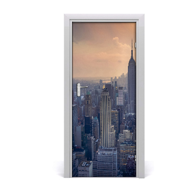 Fototapeta samolepiace dvere Manhattan New York