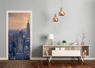 Fototapeta samolepiace dvere Manhattan New York