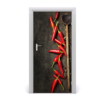 Fototapeta na dvere samolepiace chilli