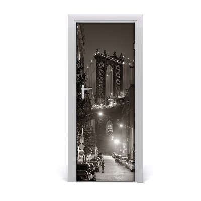 Fototapeta samolepiace dvere Manhattan New York