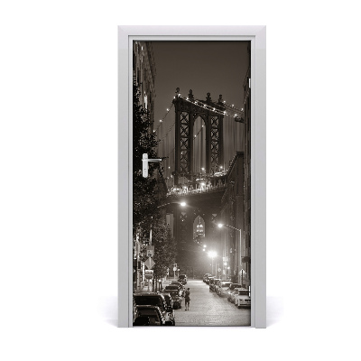 Fototapeta samolepiace dvere Manhattan New York