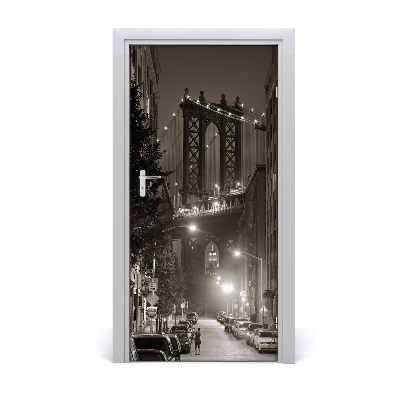 Fototapeta samolepiace dvere Manhattan New York