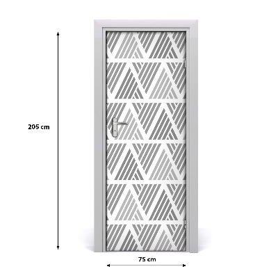 Fototapeta na dvere geometrické pozadie