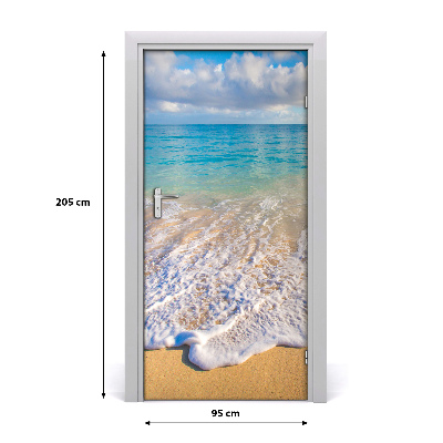 Fototapeta na dvere tropická pláž