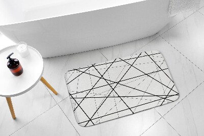 Predložka do kúpeľne Geometrické čiary
