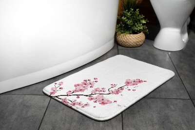 Predložka do kúpeľne Japonské čerešňové kvety