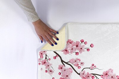 Predložka do kúpeľne Japonské čerešňové kvety