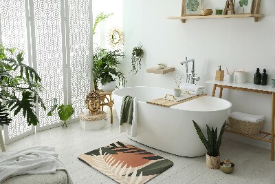 Kúpeľňová predložka Tropická abstrakcia