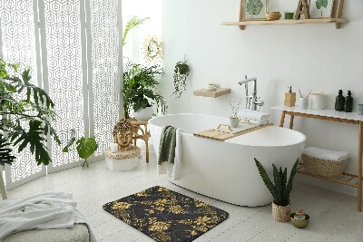 Kúpeľňová predložka Zlaté rastliny