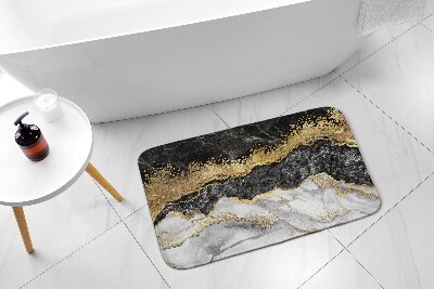 Kúpeľňová predložka Zlatý mramor