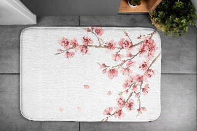 Kúpeľňová predložka Japonské kvety