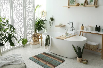 Kúpeľňová predložka Drevený vzor