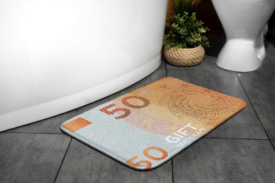 Koberček do kúpeľne Euro peniaze