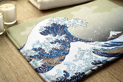 Koberček do kúpeľne Kanagawa veľká vlna