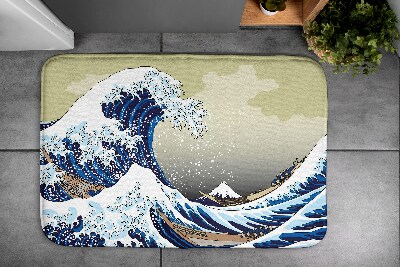 Koberček do kúpeľne Kanagawa veľká vlna
