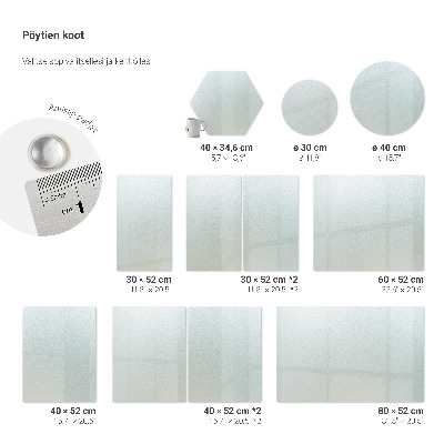 Doska na krájanie Dvojitá priehľadná