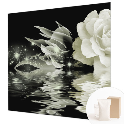 Vliesová fototapeta na stenu Žiarivá ruža