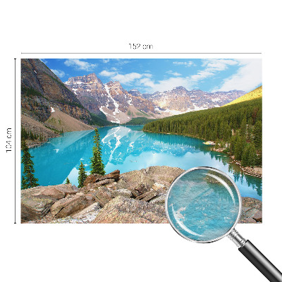 Fototapeta do obývačky Modré jazero