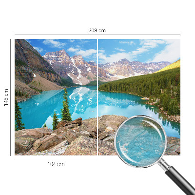 Fototapeta do obývačky Modré jazero