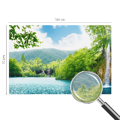 Vliesová fototapeta pre deti Prírodný vodopád