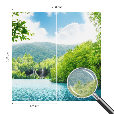 Vliesová fototapeta pre deti Prírodný vodopád