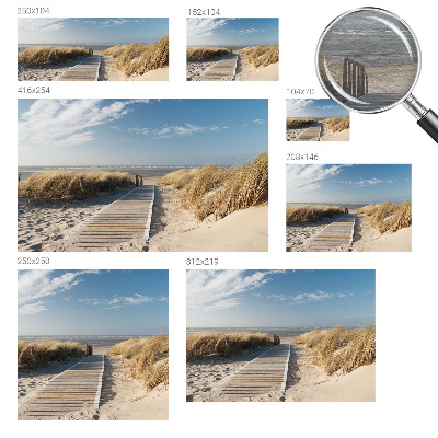 Fotografická tapeta na vliese Morská cesta