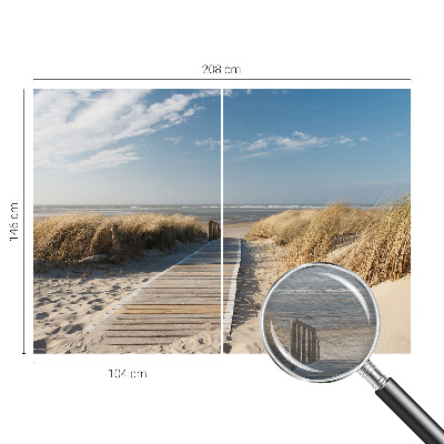 Fotografická tapeta na vliese Morská cesta