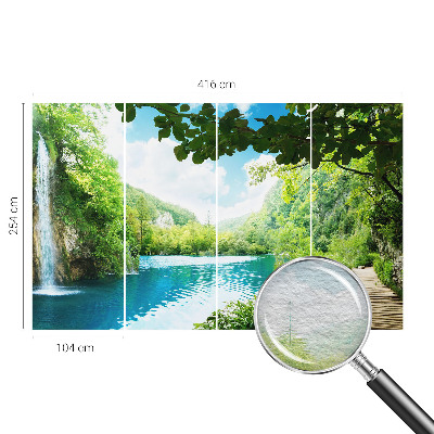 Fototapeta s potlačou na vliese Prírodná oáza