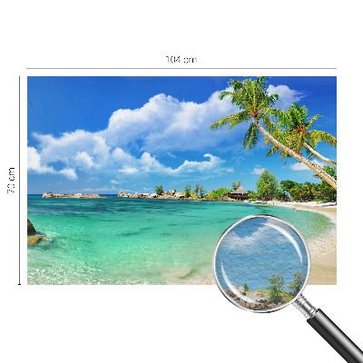 Moderná fototapeta na mieru Tropický raj