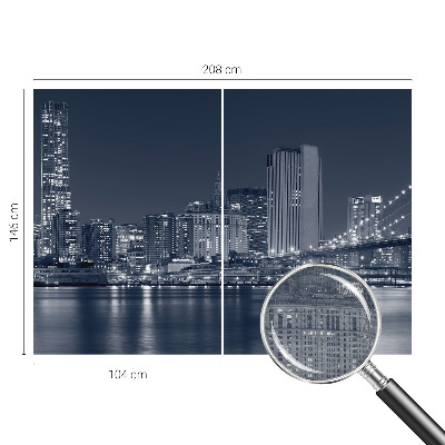 Fototapeta na mieru do obývačky Nočné mesto