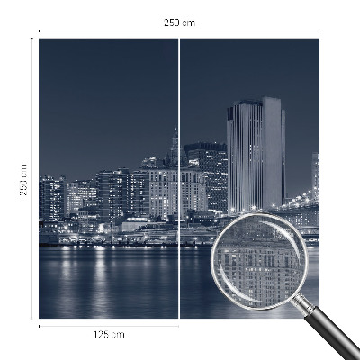 Fototapeta na mieru do obývačky Nočné mesto