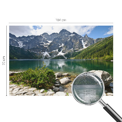 Vliesová fototapeta Horské jazero