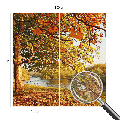 Vliesová fototapeta na stenu Pobrežná jeseň