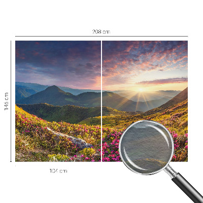 Vliesová fototapeta do obývačky Horská panoráma