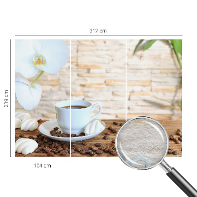 Fotografická tapeta na vliese Kvetinová relaxácia