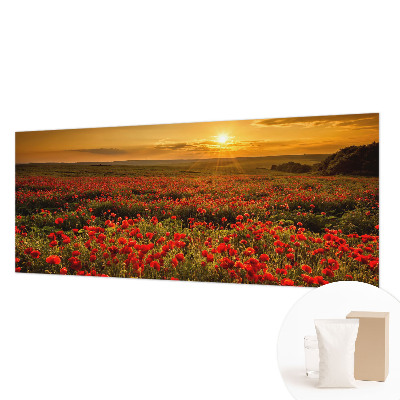 Dekoratívna fototapeta na stenu Makové pole