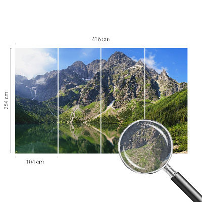 Moderná fototapeta na mieru Malebné hory