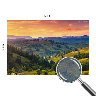 Vliesová fototapeta na stenu Horská krajina