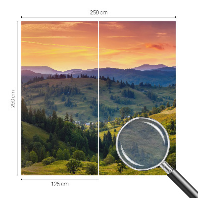 Vliesová fototapeta na stenu Horská krajina
