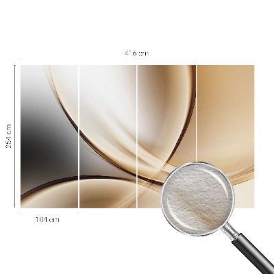 Fototapeta na mieru Zaoblené čiary