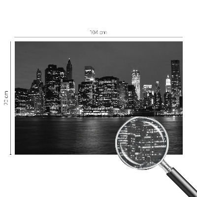 Moderná fototapeta Nočná metropola