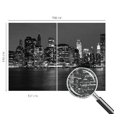 Moderná fototapeta Nočná metropola