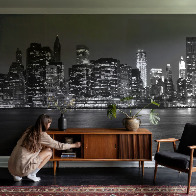 Moderná fototapeta Nočná metropola