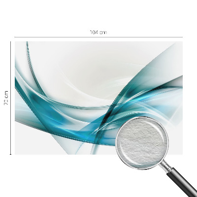 Vliesová tapeta na stenu Modré vlny