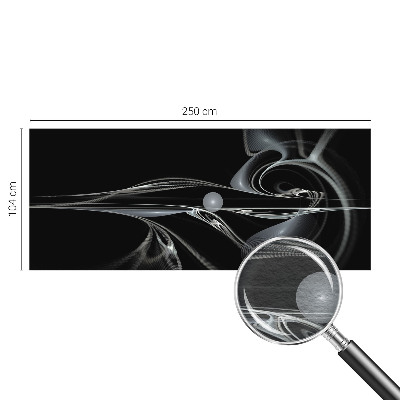 Vliesová fototapeta do obývačky Kvapalinové linky