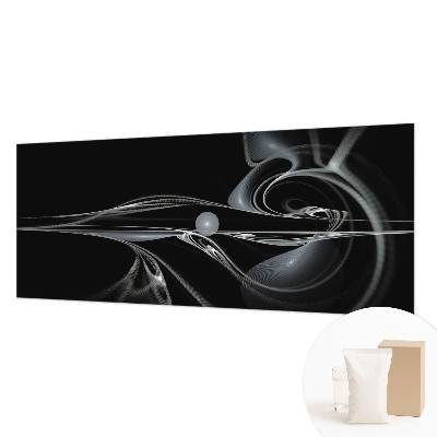 Vliesová fototapeta do obývačky Kvapalinové linky